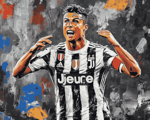 Juventus Football Star Diamond Painting