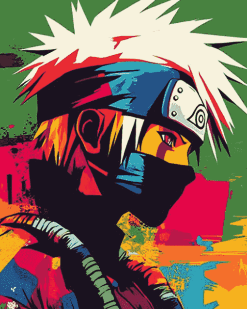 Kakashi Anime Pop Diamond Painting