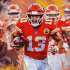 Kansas City Chiefs Football Diamond Painting