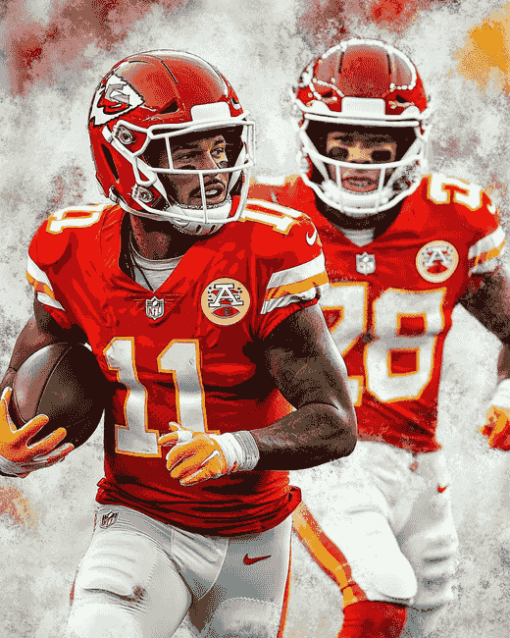 Kansas City Chiefs Football Stars Diamond Painting