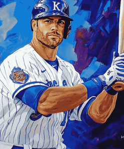 Kansas City Royals Baseball Players Diamond Painting