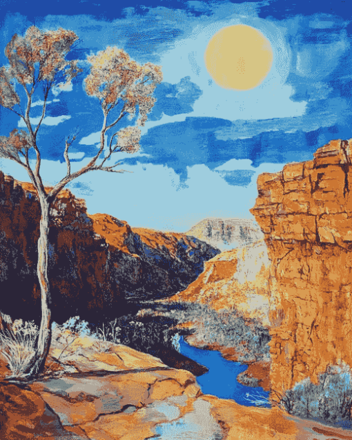 Karijini Landscapes Diamond Painting