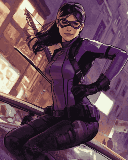 Kate Bishop Cartoon Diamond Painting