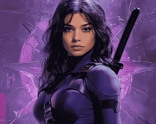 Kate Bishop Superhero Diamond Painting