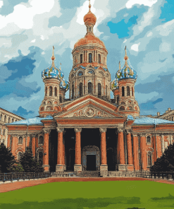 Kazan Cathedral Masterpiece Diamond Painting