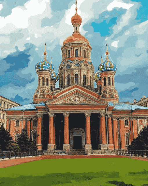 Kazan Cathedral Masterpiece Diamond Painting