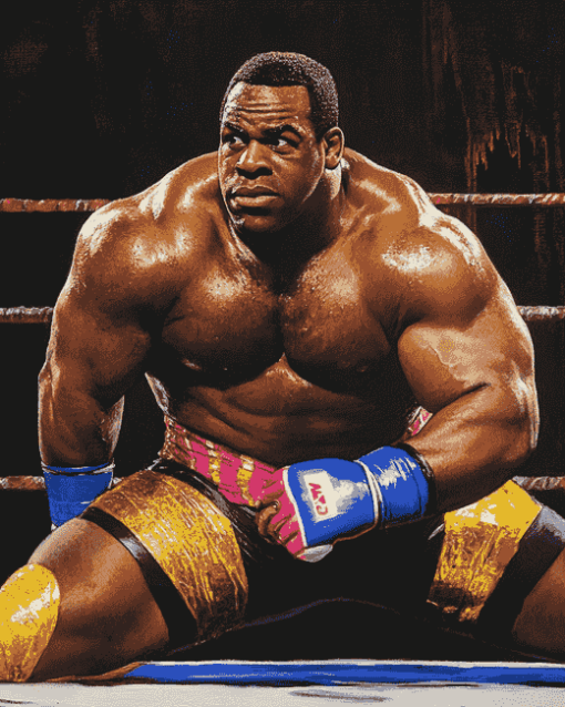 Keith Lee WWE Champion Diamond Painting