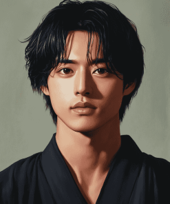 Kento Yamazaki Celebrity Diamond Painting