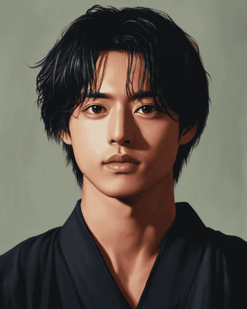 Kento Yamazaki Celebrity Diamond Painting