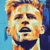 Kevin De Bruyne Pop Art Diamond Painting