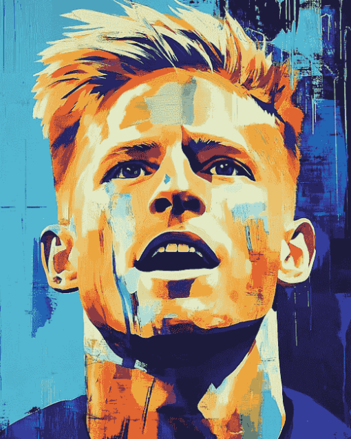 Kevin De Bruyne Pop Art Diamond Painting