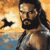 Khal Drago Jason Momoa Diamond Painting