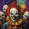 Killer Clowns Animation Diamond Painting