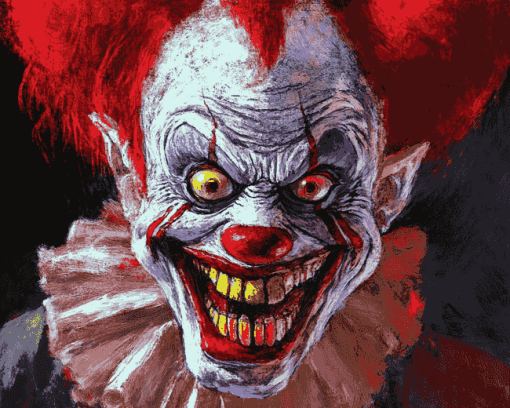 Killer Klowns Diamond Painting Collection