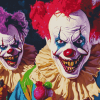 Killer Klowns Movie Villains Diamond Painting