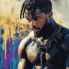 Killmonger Black Panther Diamond Painting