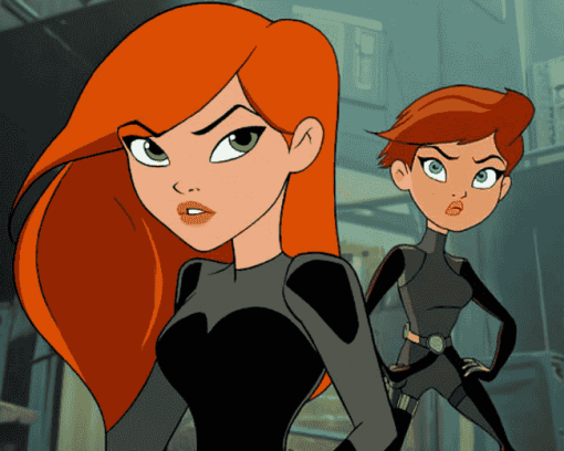 Kim Possible Cartoon Fun Diamond Painting