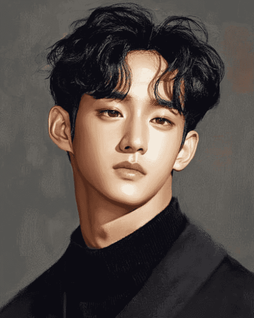 Kim Soo Hyun Celebrity Art Diamond Painting