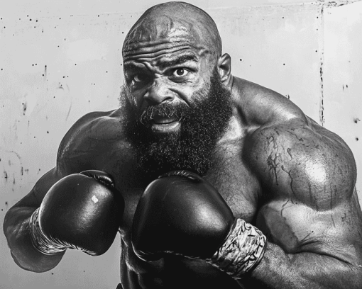 Kimbo Slice Sports Star Diamond Painting