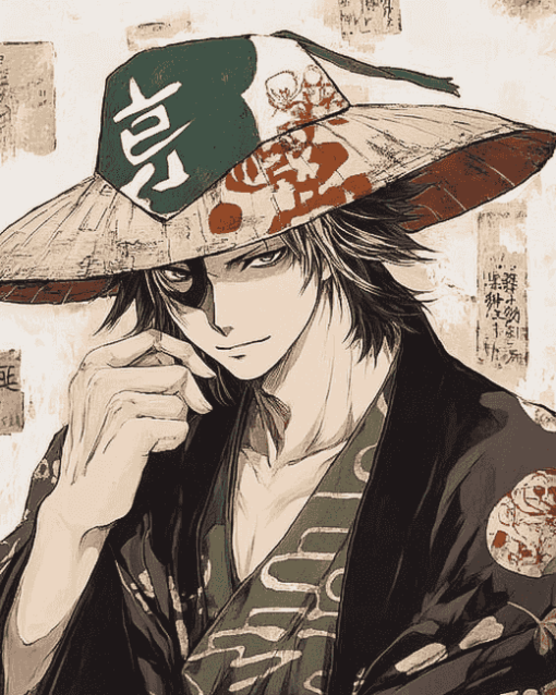 Kisuke Urahara Anime Diamond Painting