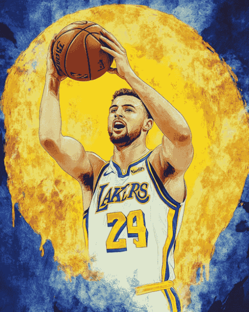 Klay Thompson Basketball Legend Diamond Painting