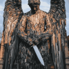 Knife Angel British Icon Diamond Painting