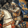 Knights Jousting Warriors Diamond Painting