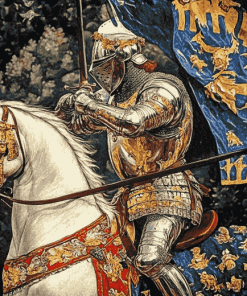 Knights Jousting Warriors Diamond Painting