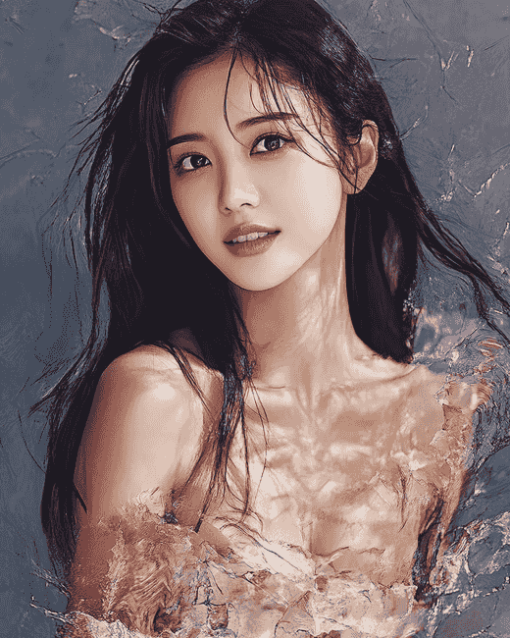 Korean Actress Lu Celebrity Diamond Painting