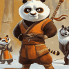 Kung Fu Panda Characters Diamond Painting