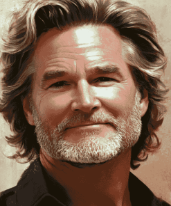 Kurt Russell Iconic Celebrity Diamond Painting