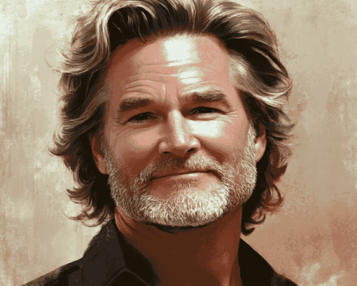 Kurt Russell Iconic Celebrity Diamond Painting