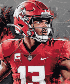 Kyler Murray Famous Football Player Diamond Painting