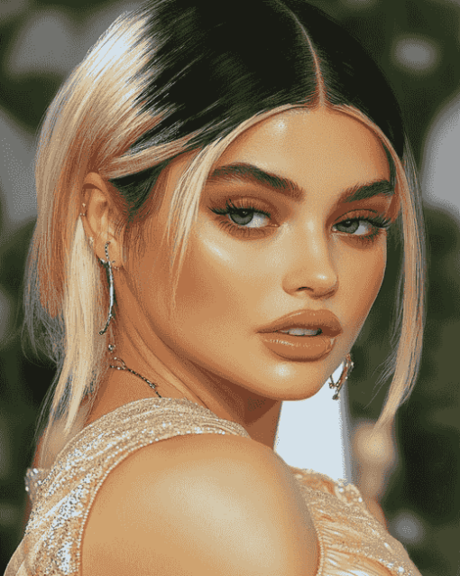 Kylie Jenner Fashion Icon Diamond Painting