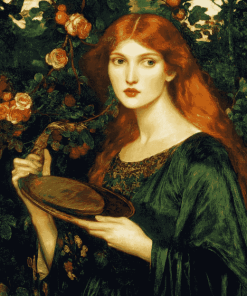 La Ghirlandata Rossetti Vintage Diamond Painting