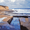 La Jolla Beach Seaside Diamond Painting