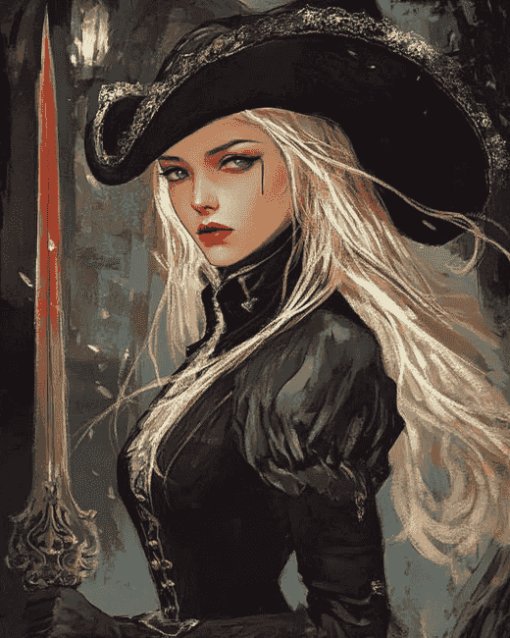 Lady Maria Fantasy Diamond Painting