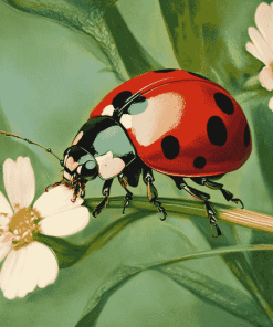 Ladybird Insect Bliss Diamond Painting