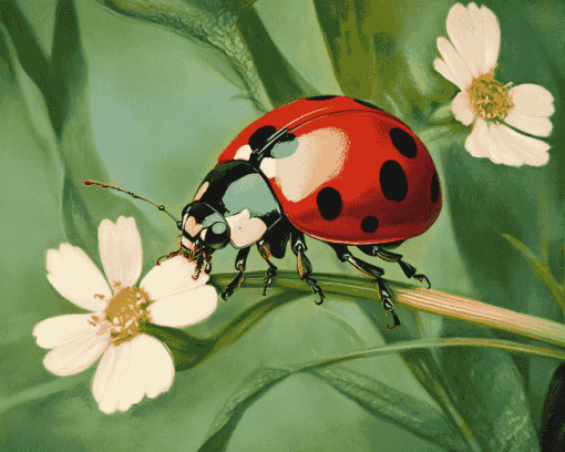 Ladybird Insect Bliss Diamond Painting