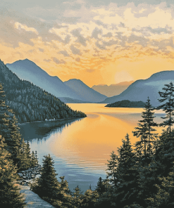 Lake Burton Scenic Views Diamond Painting