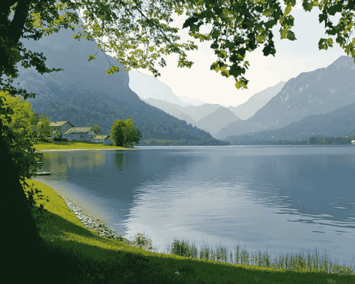 Lake Idro Scenic Views Diamond Painting