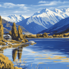 Lake Wanaka National Park Diamond Painting