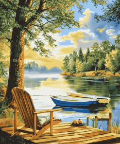 Lakeside Serenity Diamond Painting