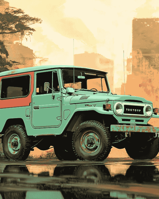 Landcruiser Adventure Diamond Painting