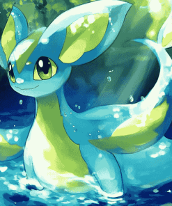 Lanturn Pokemon Craft Diamond Painting