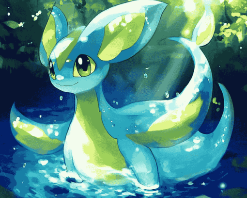 Lanturn Pokemon Craft Diamond Painting