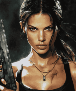 Lara Croft Adventure Series Diamond Painting