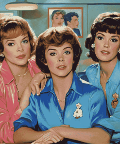 Laverne And Shirley TV Series Diamond Painting