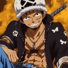 Law One Piece Anime Diamond Painting