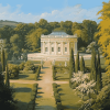 Le Petit Trianon Gardens Diamond Painting